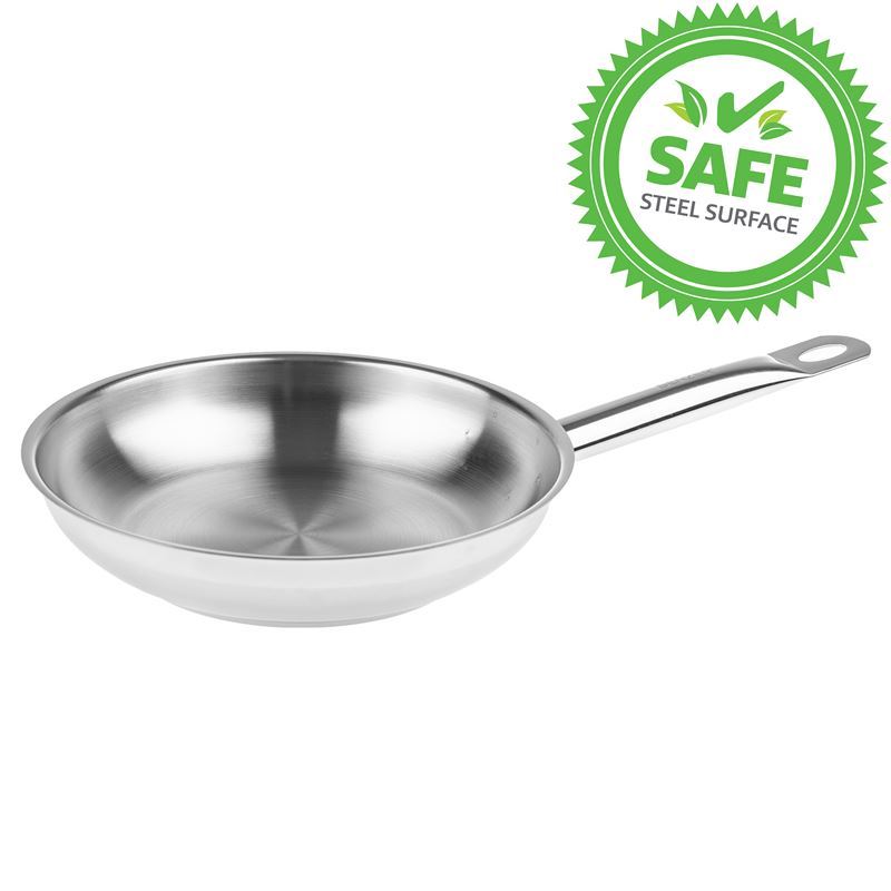 Benzer Steel – Berlin Professional 18/10 Stainless Steel Frypan 20cm