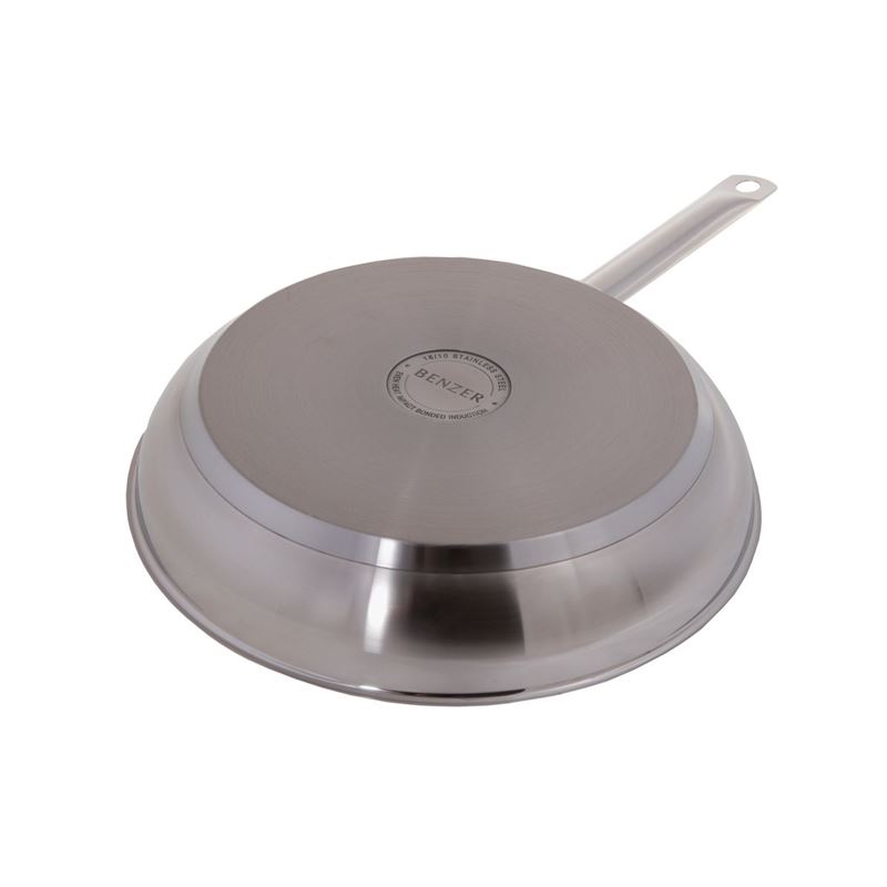 Benzer Steel – Berlin Professional 18/10 Stainless Steel Frypan 20cm