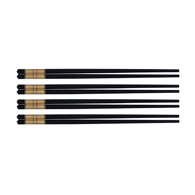 Avanti – Alloy Chopsticks with Gold Trim set of 4