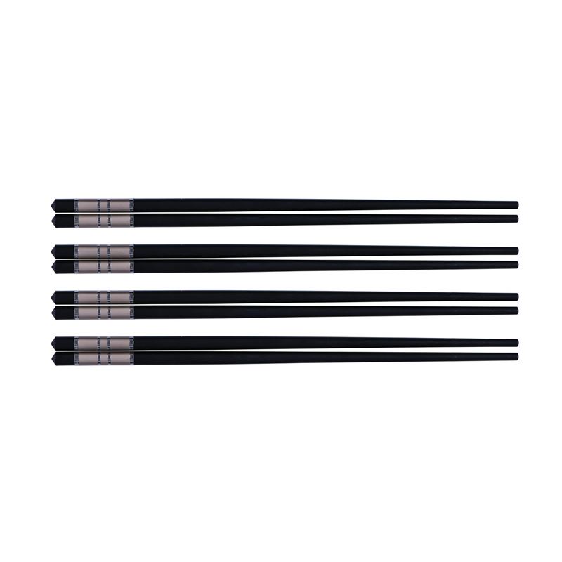 Avanti – Alloy Chopsticks with Silver Trim set of 4