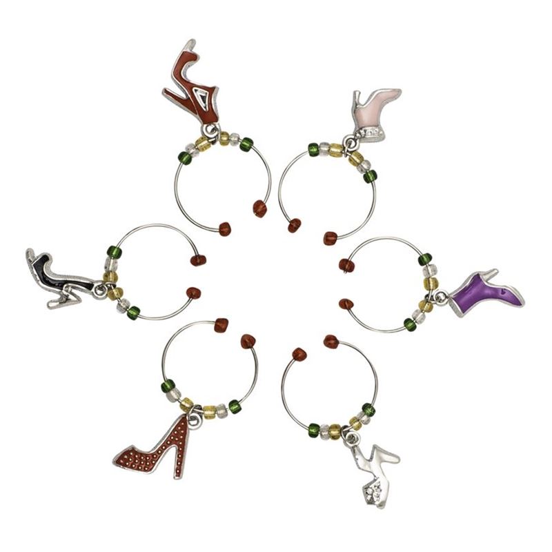 Avanti – Shoes Wine Charms Set of 6