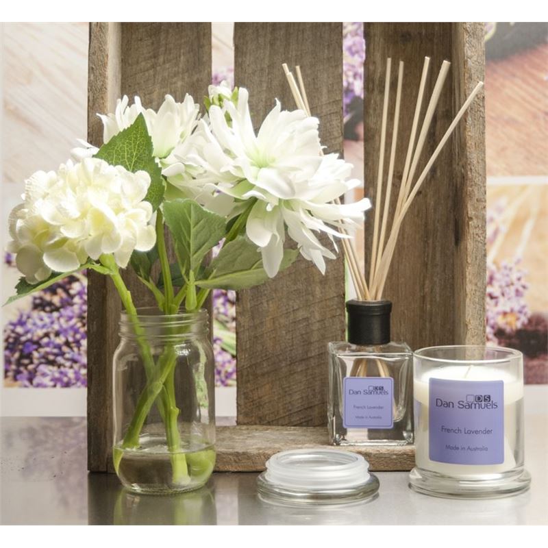 Dan Samuels – Metro Jar Filled Candle French Lavender 340ml (Hand Made in Australia)