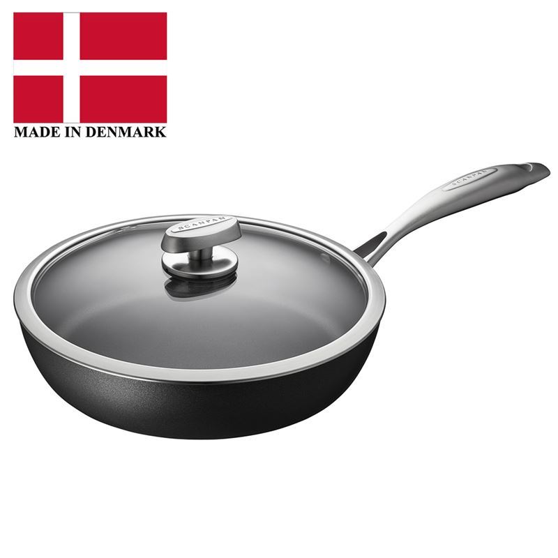 Scanpan – Pro IQ Induction 28cm Covered Sauté Pan 2.4Ltr (Made in Denmark)