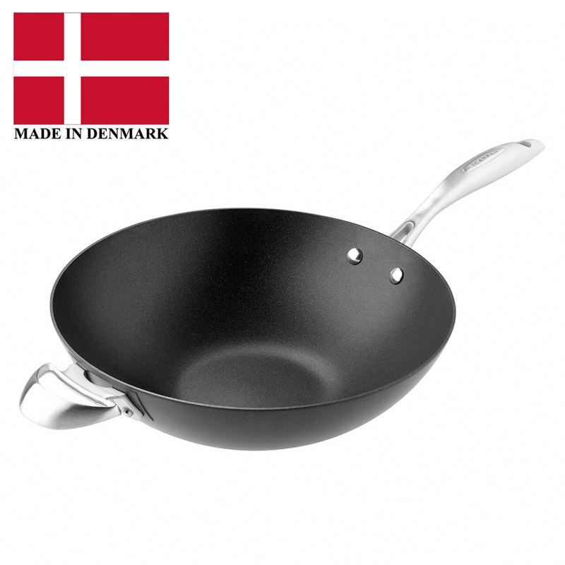 Scanpan – Pro IQ Induction Open Wok 32cm (Made in Denmark)