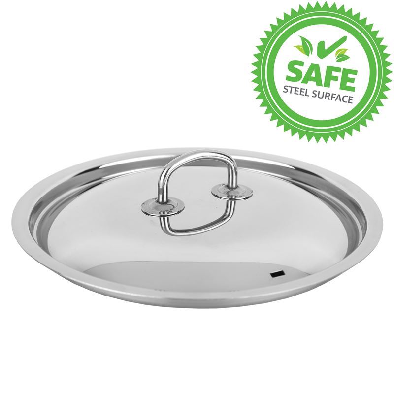 Benzer Steel – Berlin Professional 18/10 Stainless Lid 28cm