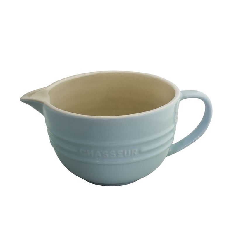 Chasseur – La Cuisson 21.5×17.7cm Mixing Jug 1.5Ltr Duck Egg Blue