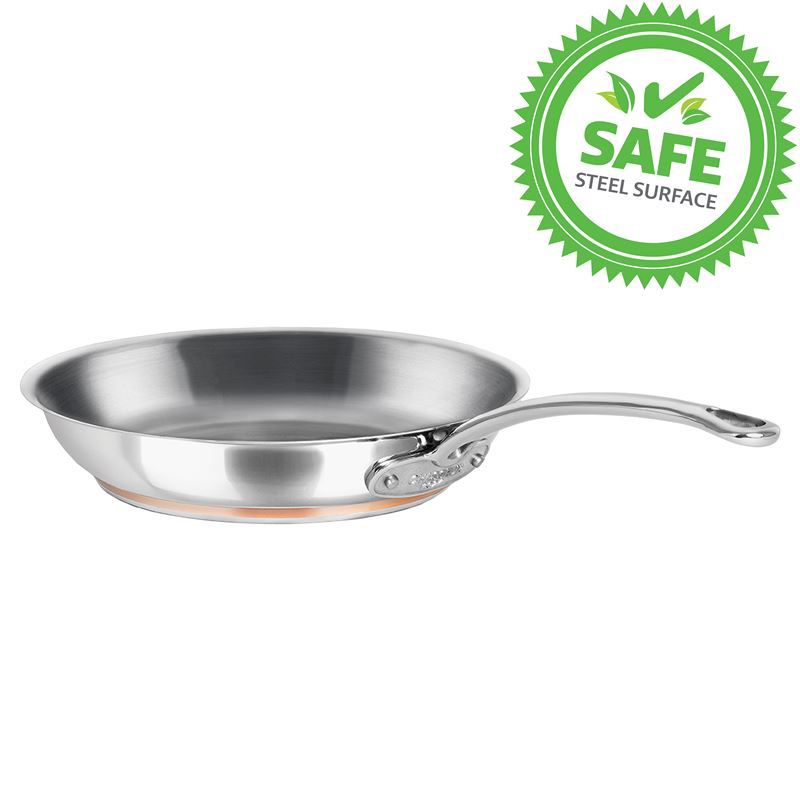 Chasseur – Le Cuivre 24cm 18/10 Stainless Steel Copper Based Induction Frypan