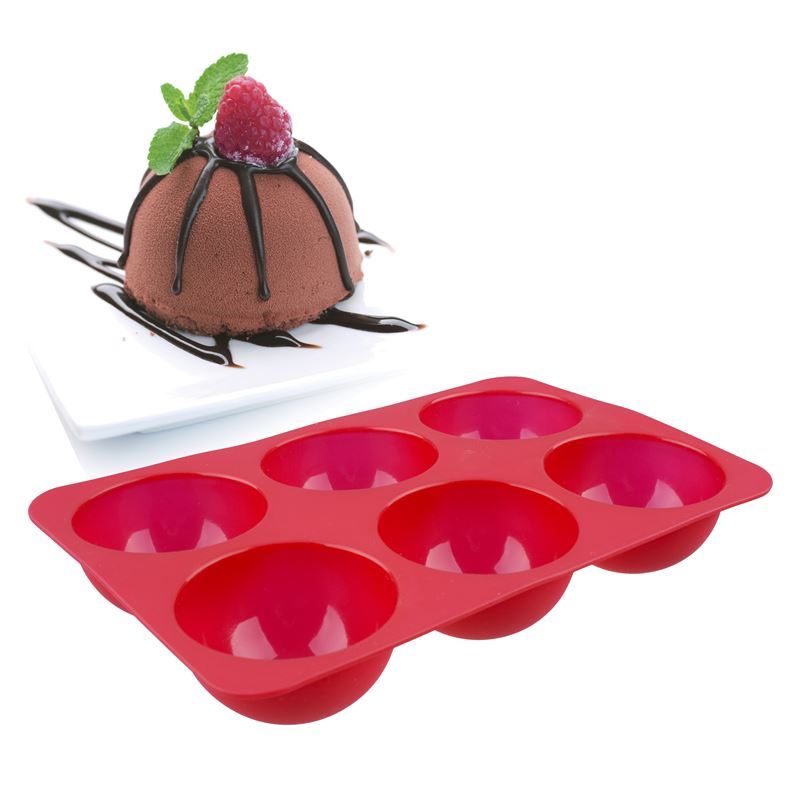 Daily Bake – Silicone 6 Cup Dome Dessert Mould 6.6x4cm