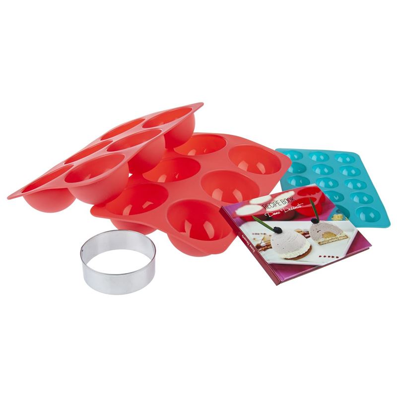 Daily Bake – Silicone Dome Dessert Mould 5pc Gift Set