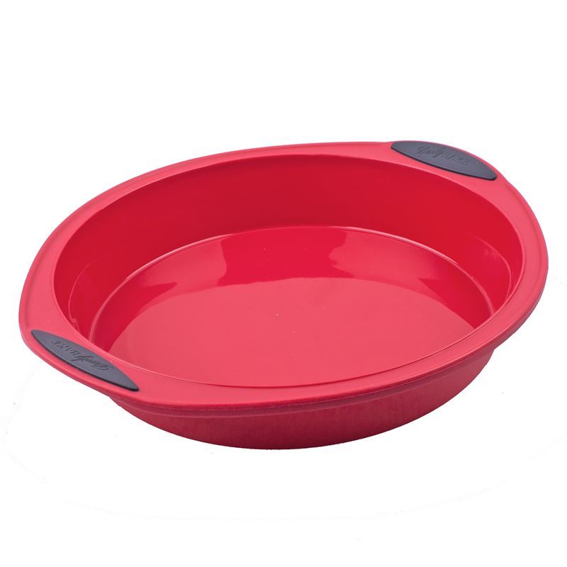 Daily Bake – Silicone Round Cake Pan 23cm Red