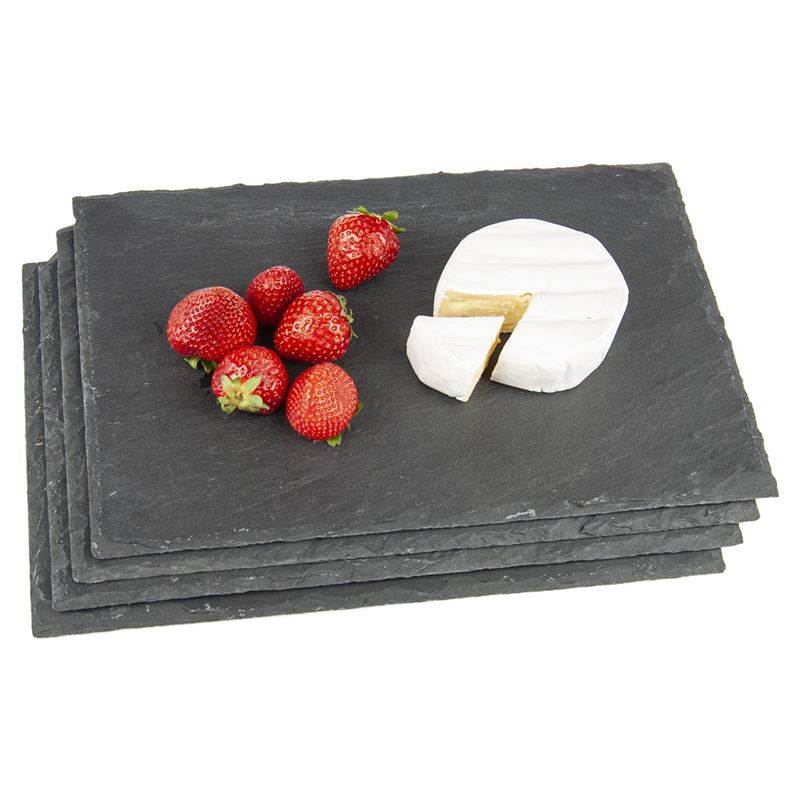 Zuhause – Aldo Slate Serving Board 30x20cm Set of 4