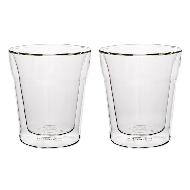 Zuhause – Okki Set of 2 Double Wall Thermo Latte Glasses 280ml