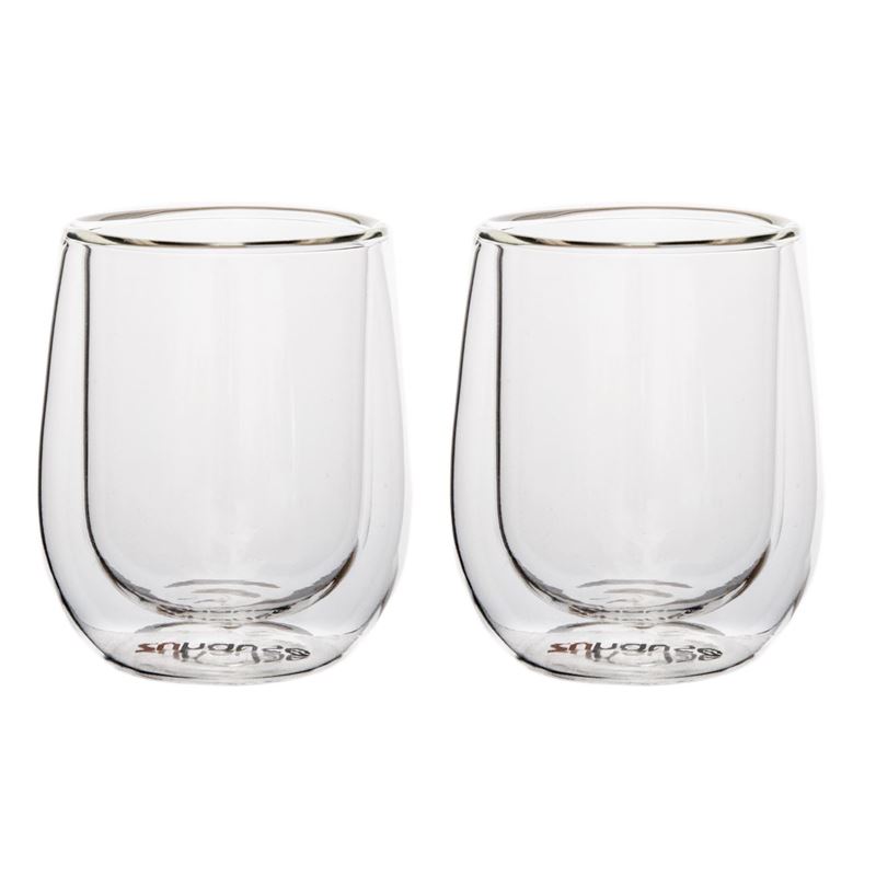 Zuhause – Uber Set of 2 Double Wall Thermo Espresso Glasses 80ml
