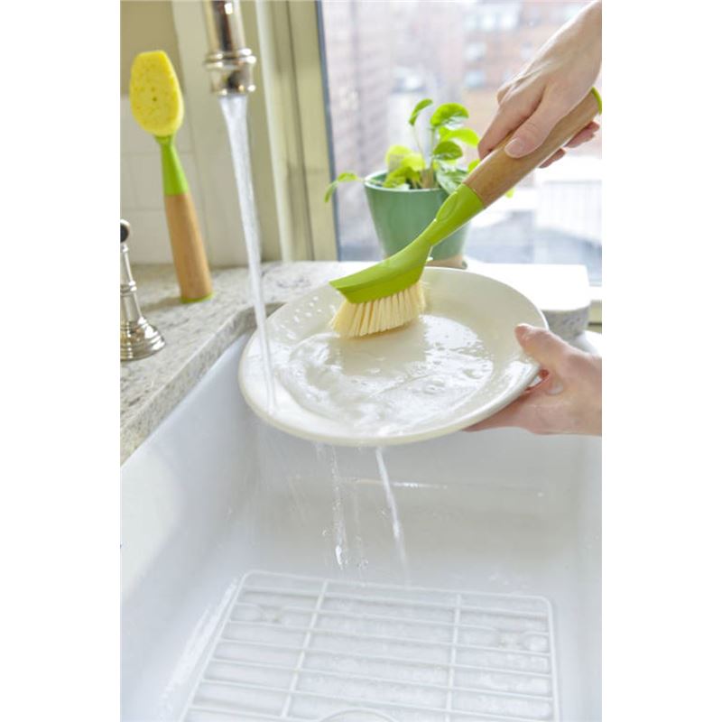 Full Circle – Sud’s Up Soap Dispensing Dish Brush Green