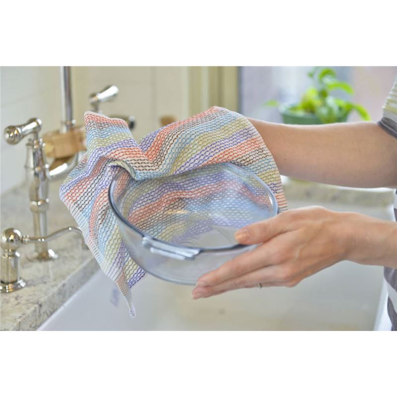 Full Circle – Tidy Dish Cloth 30x30cm Multi set of 3
