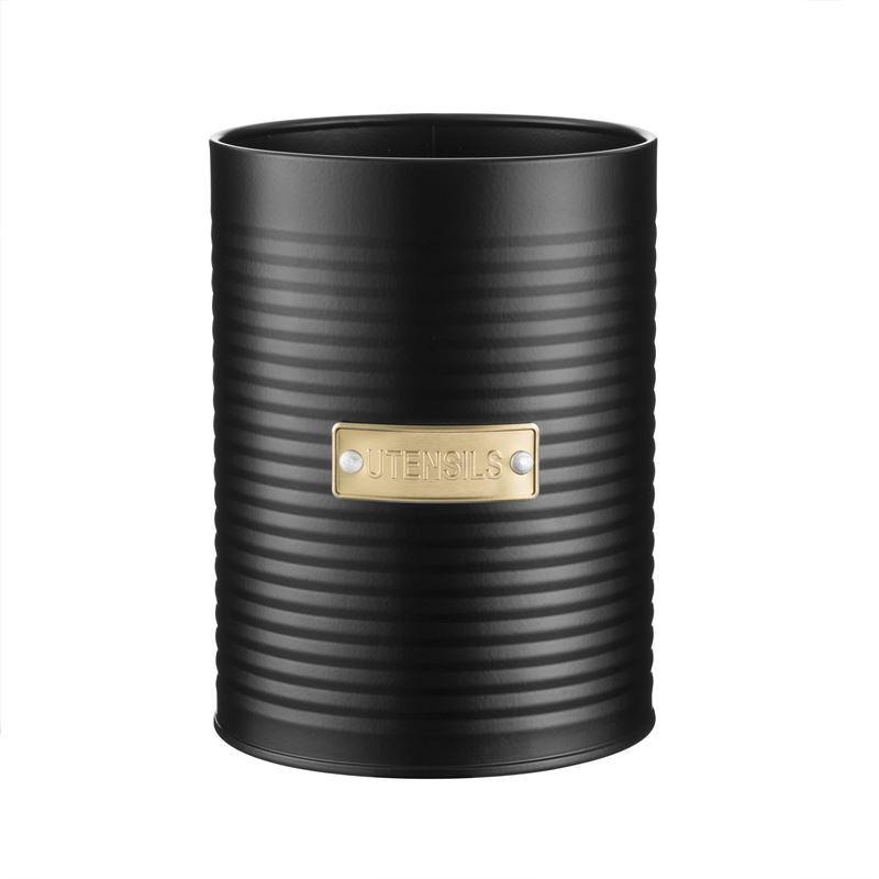 Typhoon – Otto Black Living Utensil Pot 15x11cm