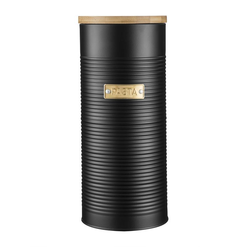 Typhoon – Otto Black Living Pasta Storage Jar 27x11cm