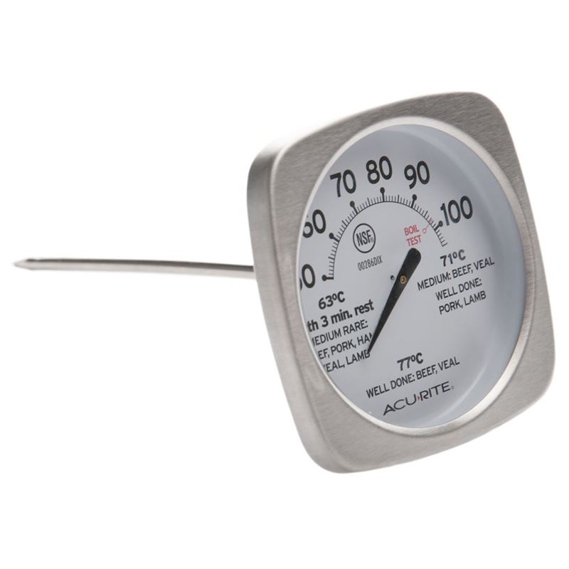 ‘Acu-Rite’ – Stainless Steel Dial Meat Thermometer