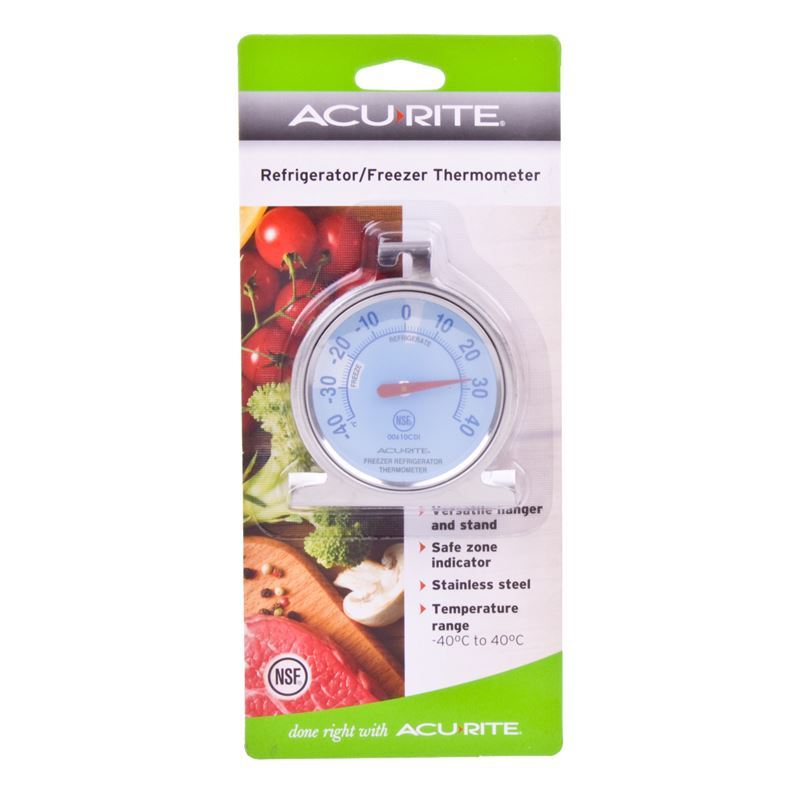 ‘Acu- Rite’ – Refrigerator or Freezer Dial Style Thermometer
