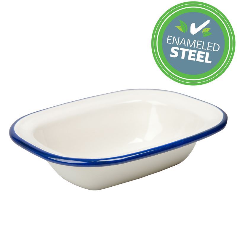 Wiltshire – Enamel Oblong Pie Dish 12×8.5cm 200ml