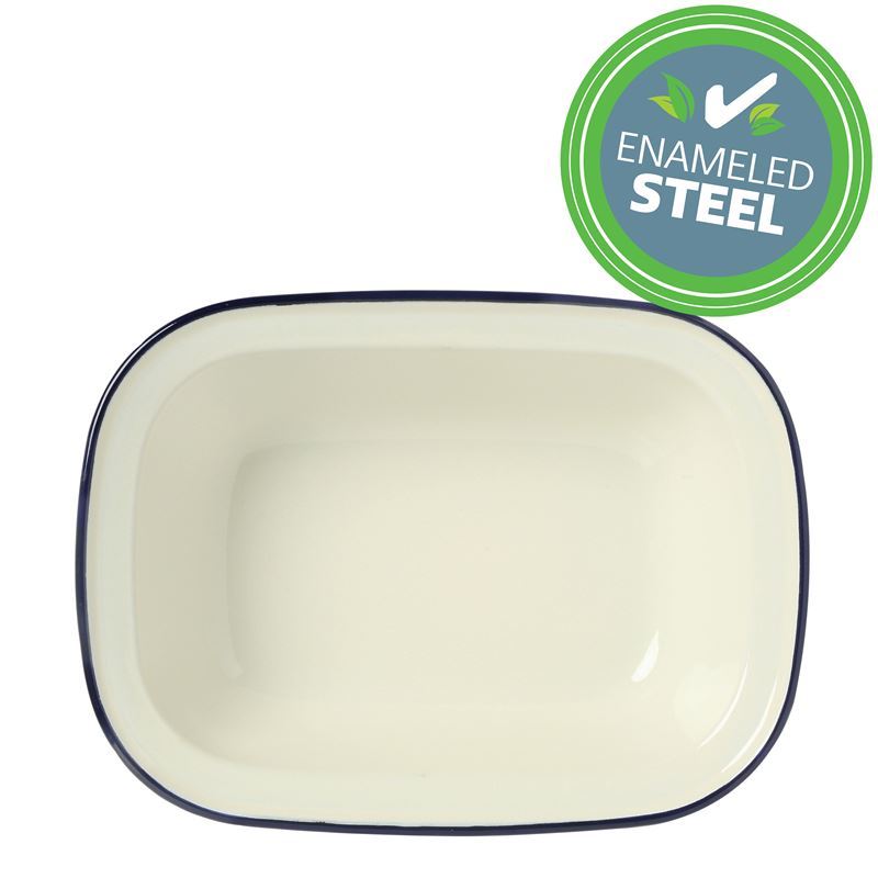 Wiltshire – Enamel Oblong Pie Dish 21.5x15cm 1Ltr