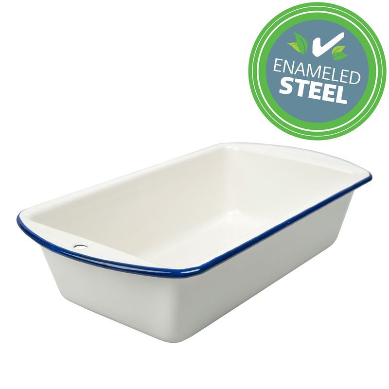 Wiltshire – Enamel Loaf Pan 20x11x6cm