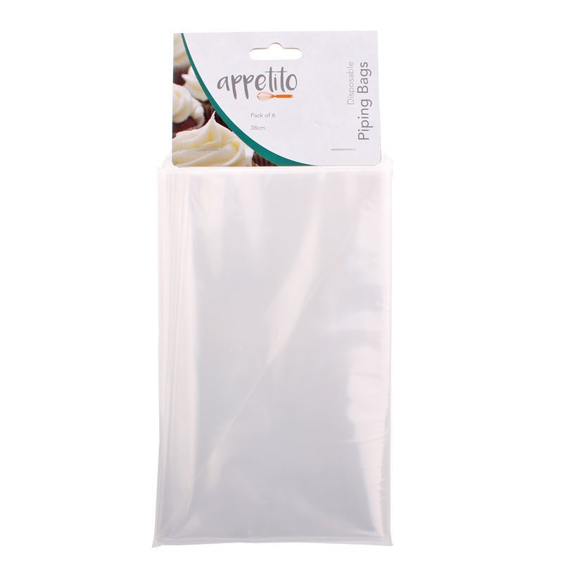 Appetito – Disposable Piping Bag 38cm Pack of 6