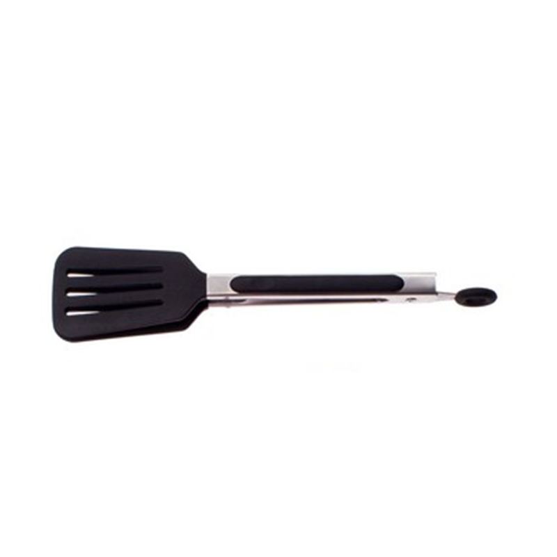 Vibe – Mini Spatula Tongs with Nylon Head 18cm Black