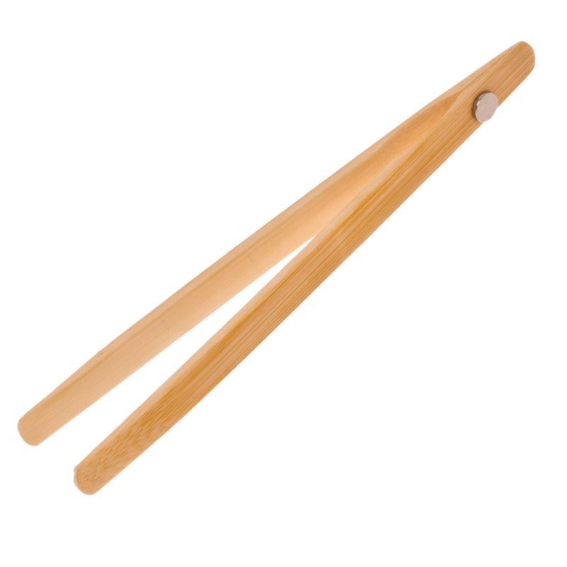 Appetito – Bamboo Toast Tongs with Magnet 20cm