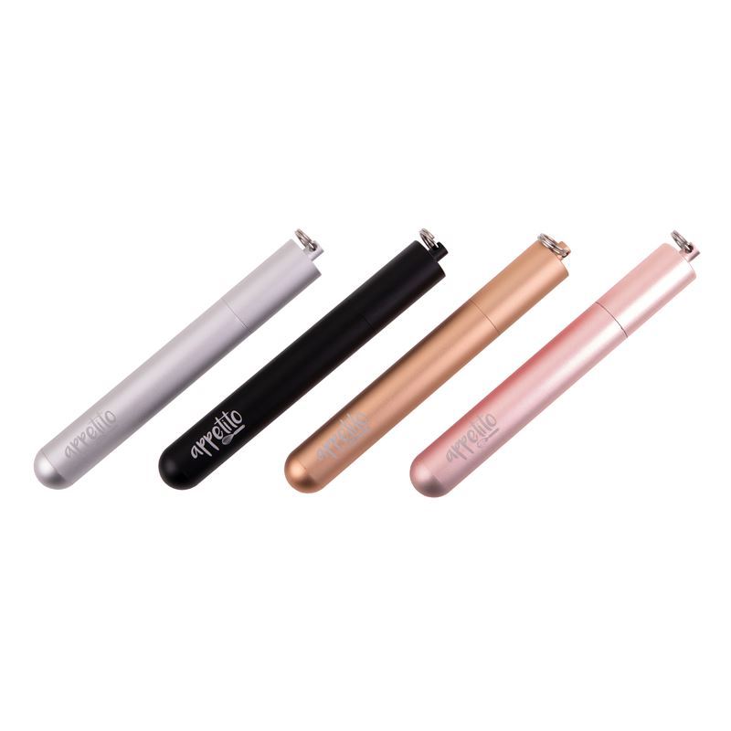 Appetito – Stainless Steel Travel Straw Set