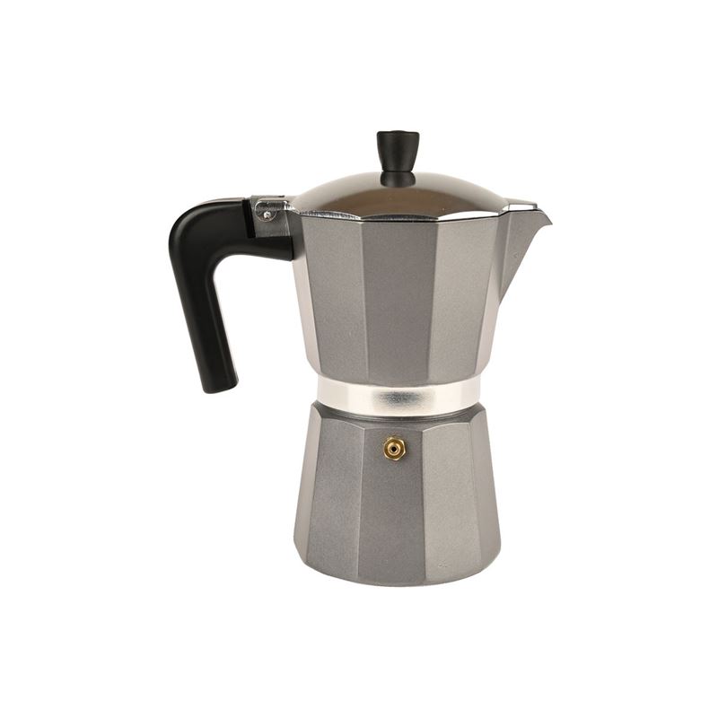Zuhause – Arno Espresso Coffee Percolator 6 Cup Platinum Ebony
